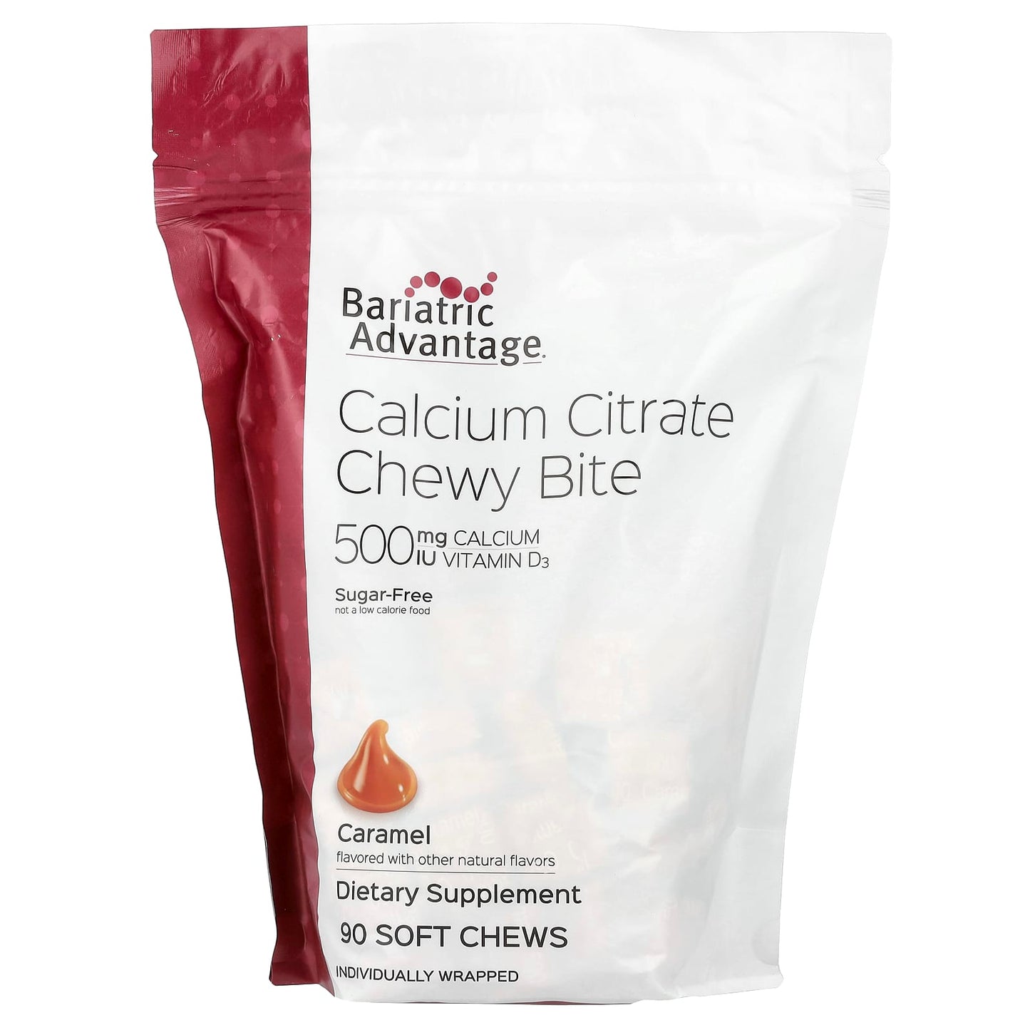BA Calcium Chewy 500mg 90ct - Caramel