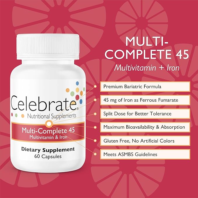 Celebrate Multi-Complete 45mg Iron