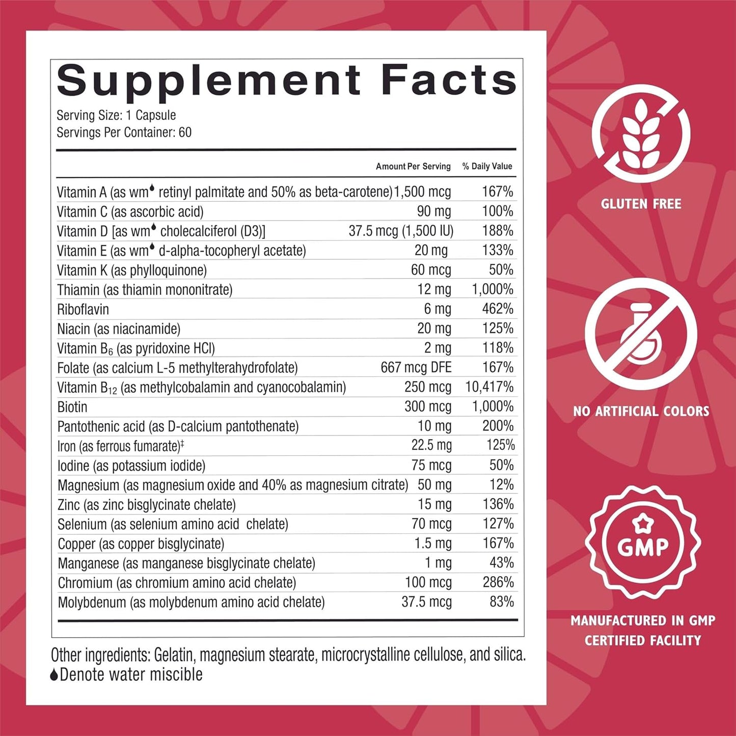 Celebrate Multi-Complete 45mg Iron