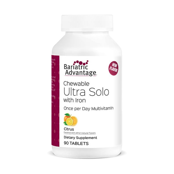 Bariatric Advantage Chewable Ultra Solo with Iron 90 ct