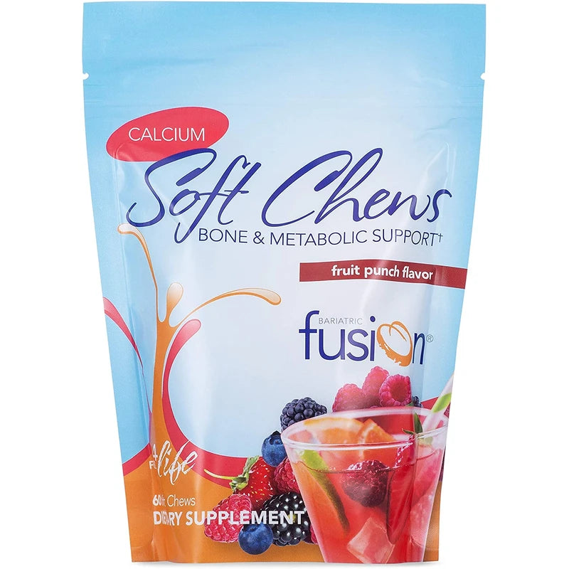 Bariatric Fusion Fruit Punch Calcium Soft Chews