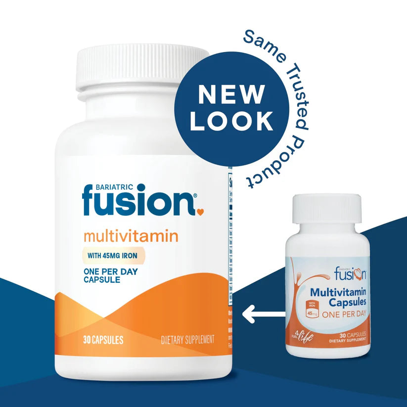 Bariatric Fusion Multivitamin Capsules with 45mg Iron